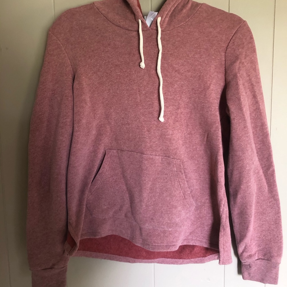 red hoodie